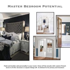 Master Bedroom Potential